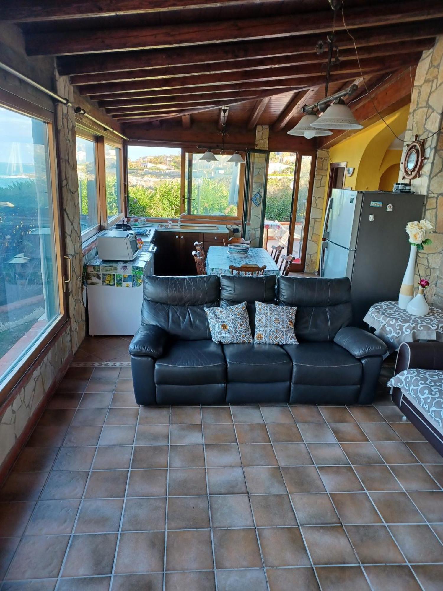 La Veranda Sul Mare Augusta Bagian luar foto