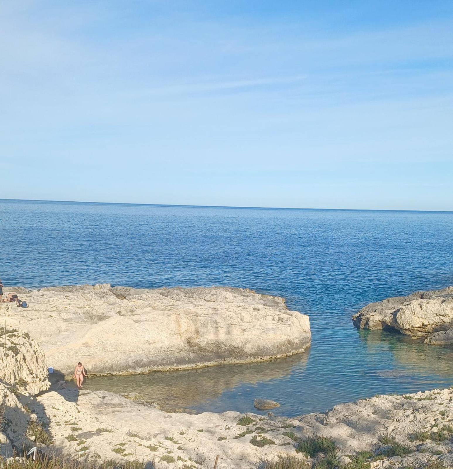La Veranda Sul Mare Augusta Bagian luar foto